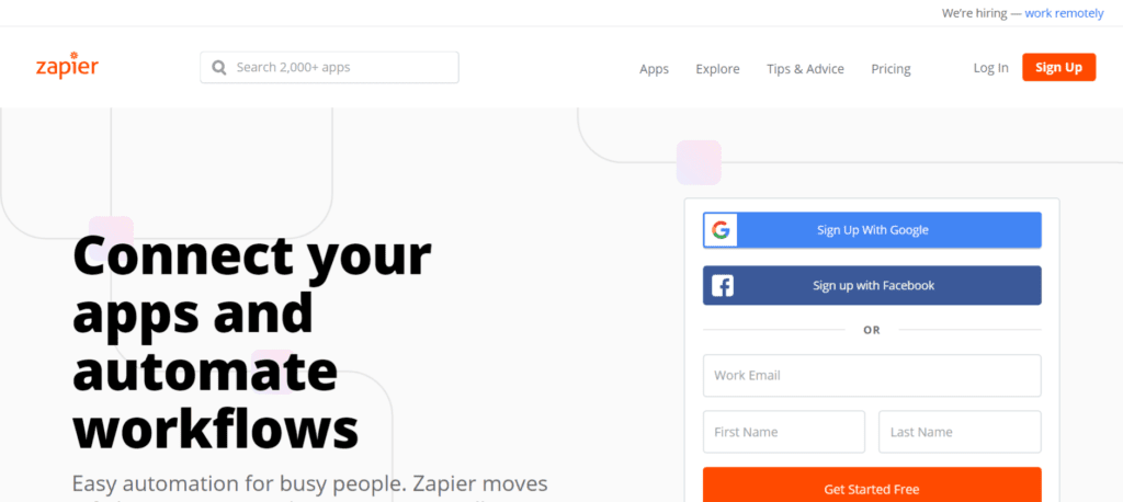 zapier-remote-company