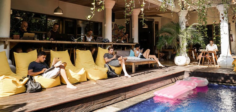 coliving bali dojo chill