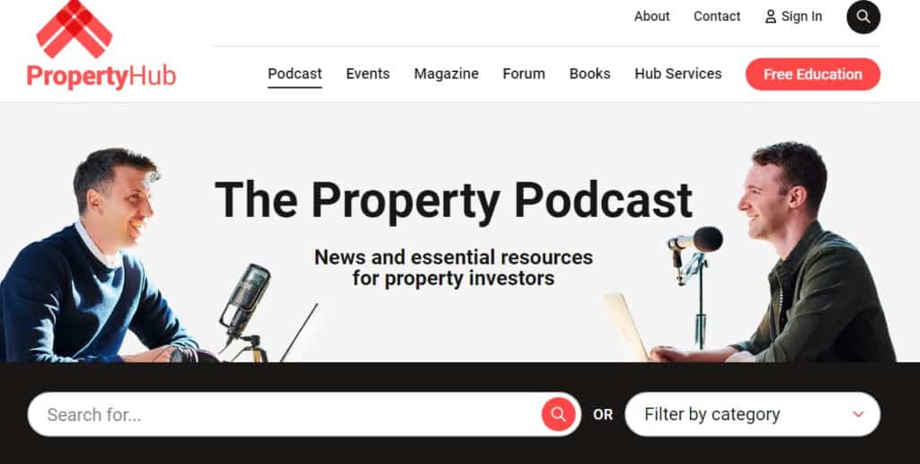 investing podcasts for beginners the property podcast