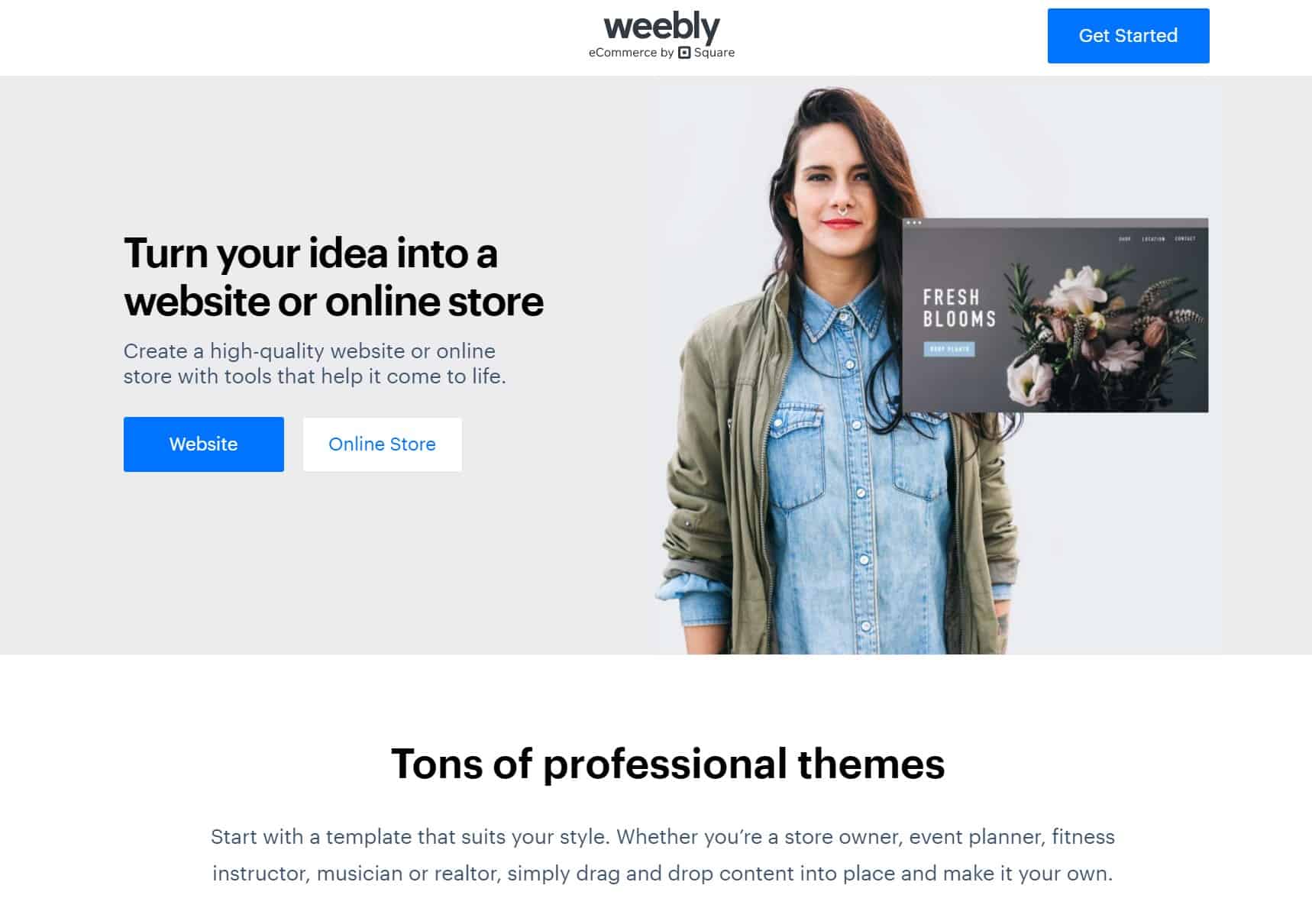 weebly website creator