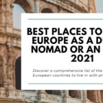 best places to live in europe
