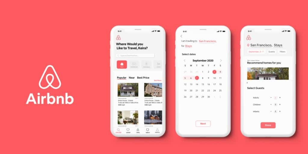 airbnb booking app digital nomads