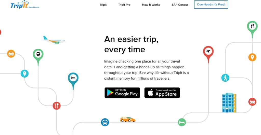 tripit travel app nomads