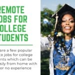 remote jobs college students
