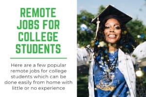 remote jobs college students