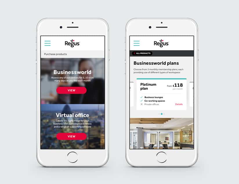 regus flexible office app airbnb
