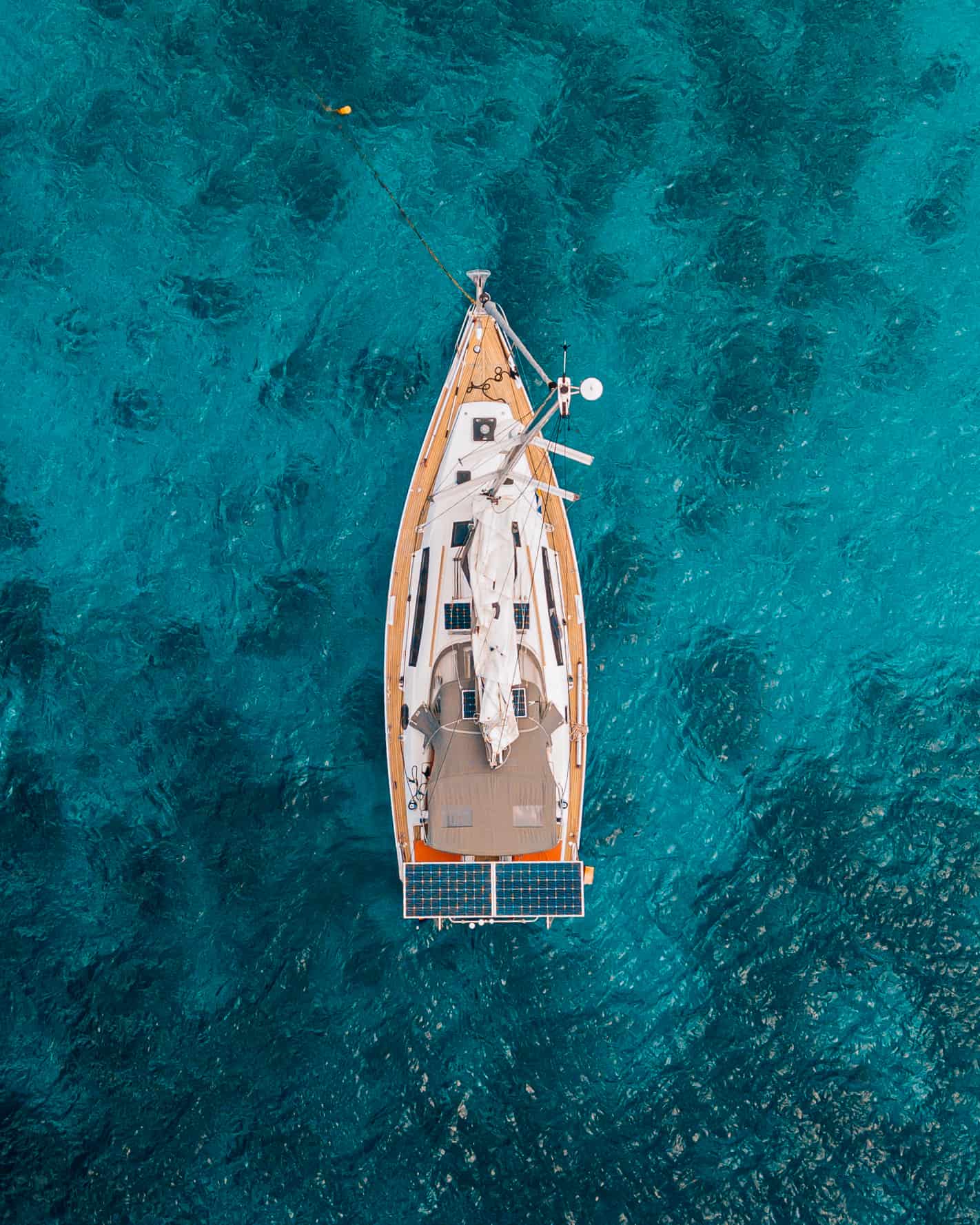 sailing nomads on boat