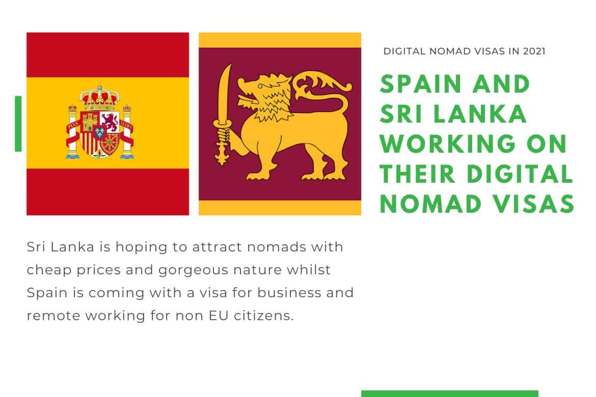 digital nomad visa spain sri lanka