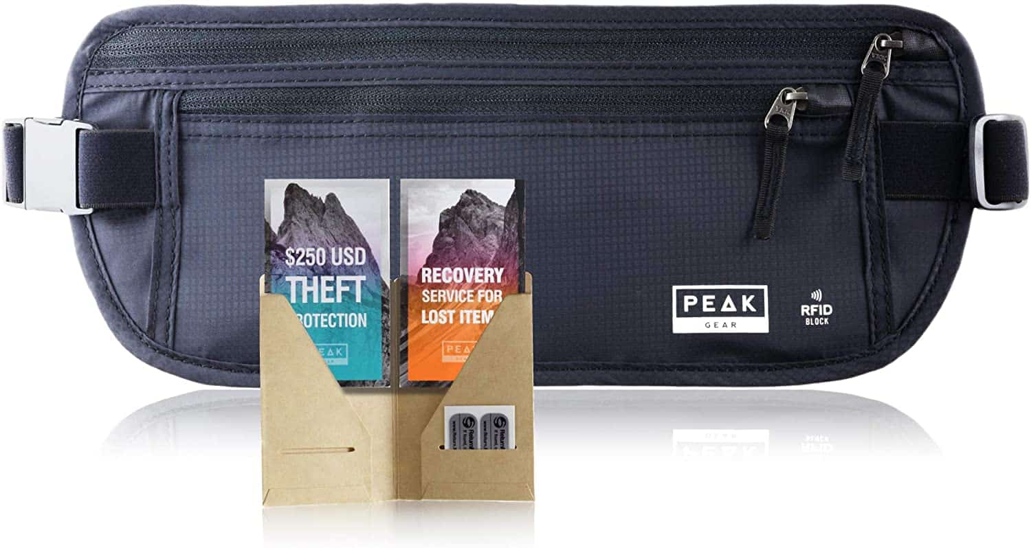 peak gear money belt 1