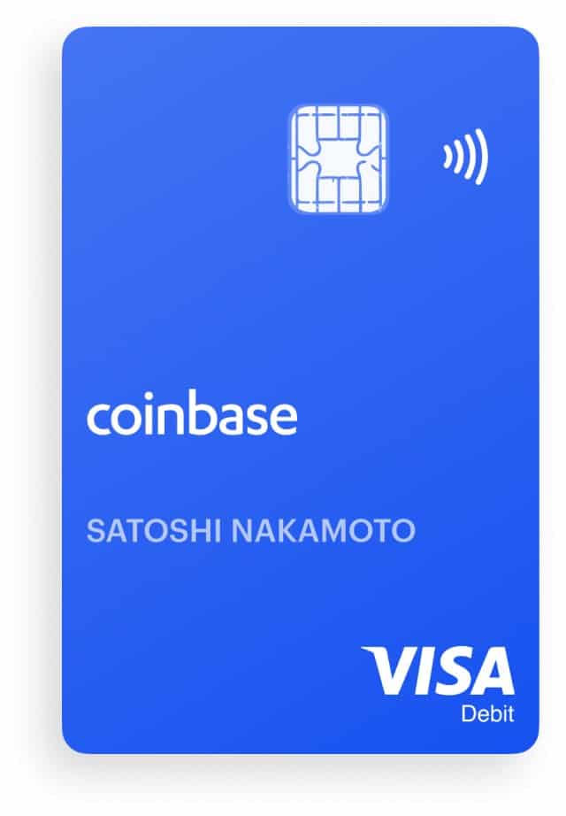 coinbase card