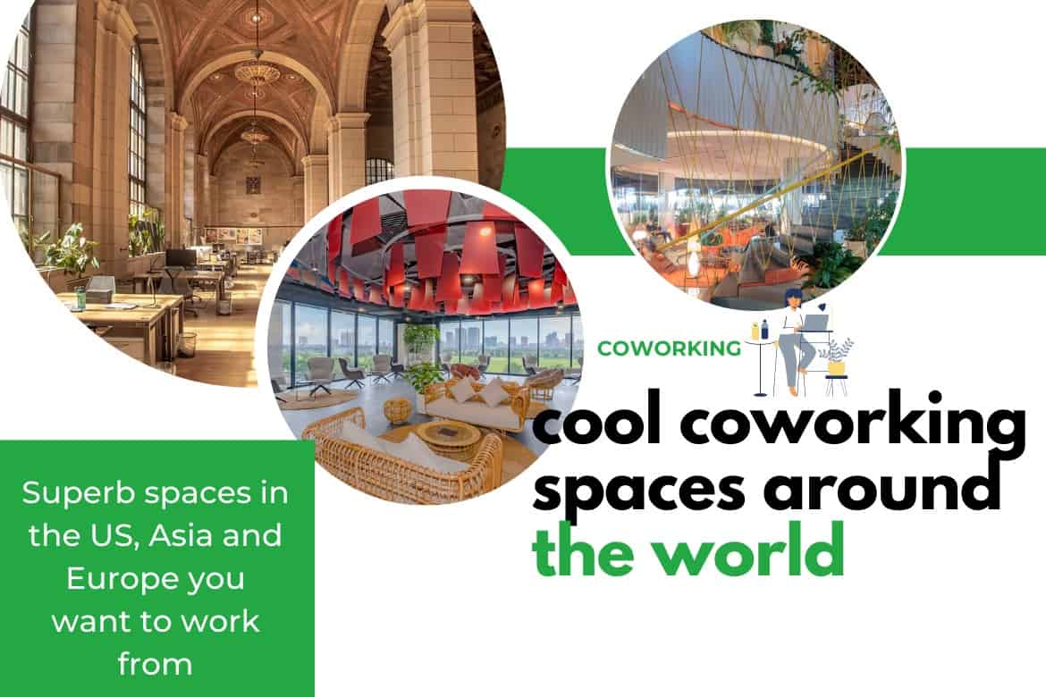 cool coworking shared spaces world
