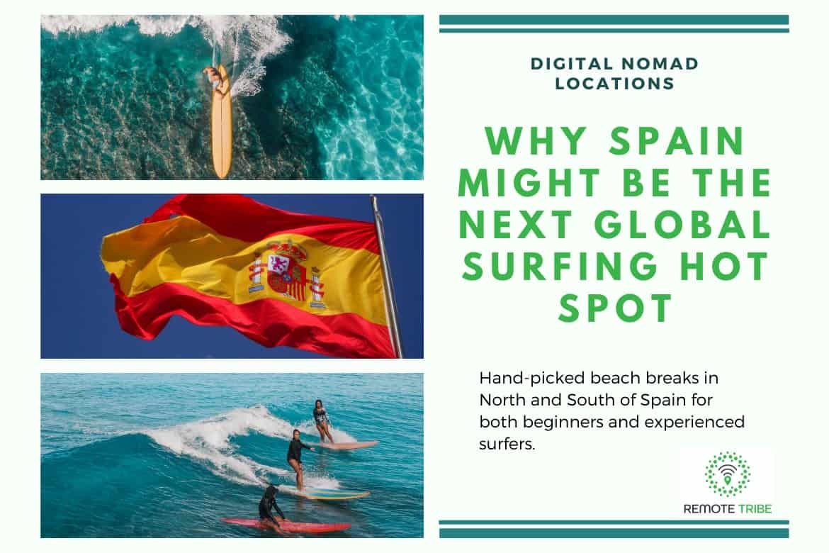 surfing in spain destination Europe