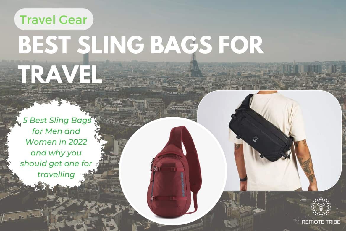 5 Sling Bags for Men and Women That Are Perfect for Travel