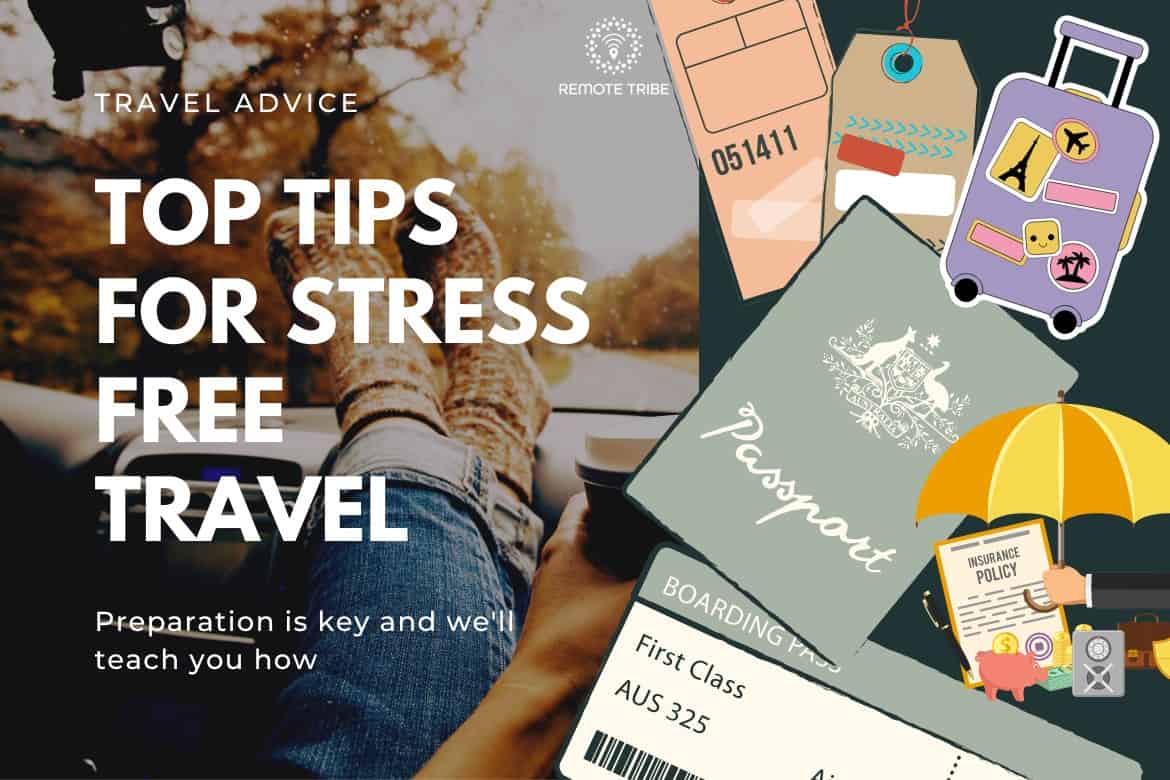 how to travel stress free save money