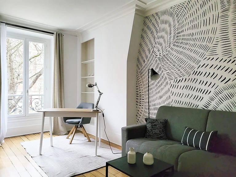 coco coliving paris bedroom