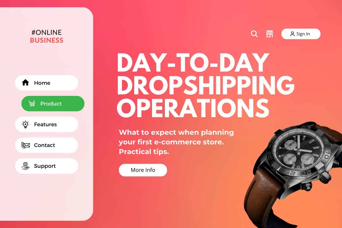 running a dropshipping operation
