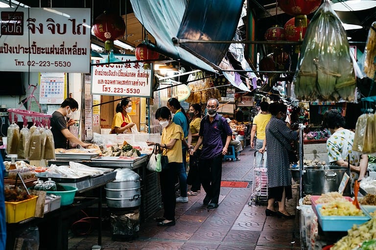 food market bangkok