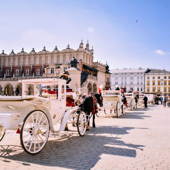 krakow square eastern europe
