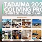 tadaima 2025 coliving Japan