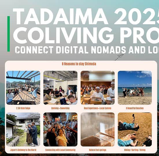 tadaima 2025 coliving Japan