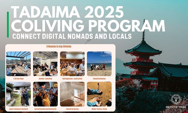 tadaima 2025 coliving Japan