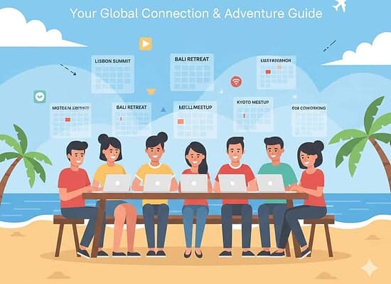 digital nomad events gatherings 2026