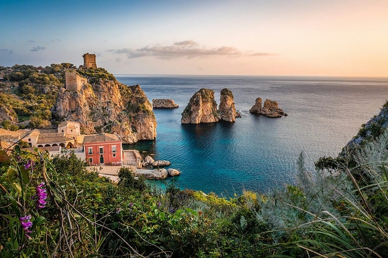 sea in sicily