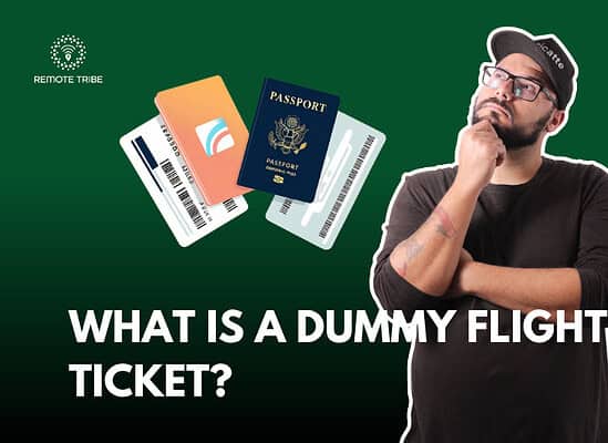 man looking at flight ticket