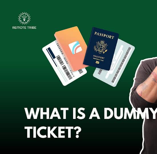man looking at flight ticket