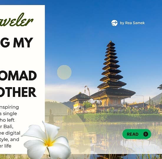 single female mother bali