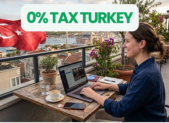turkey zero tax residency business