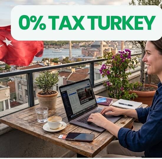 turkey zero tax residency business