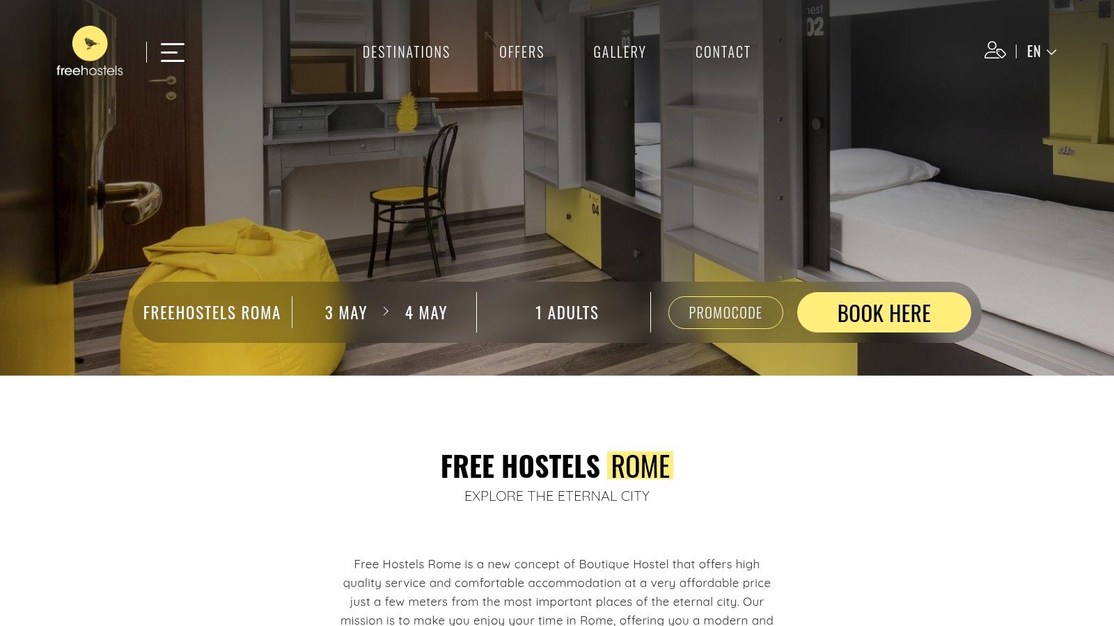 Free Hostels Roma