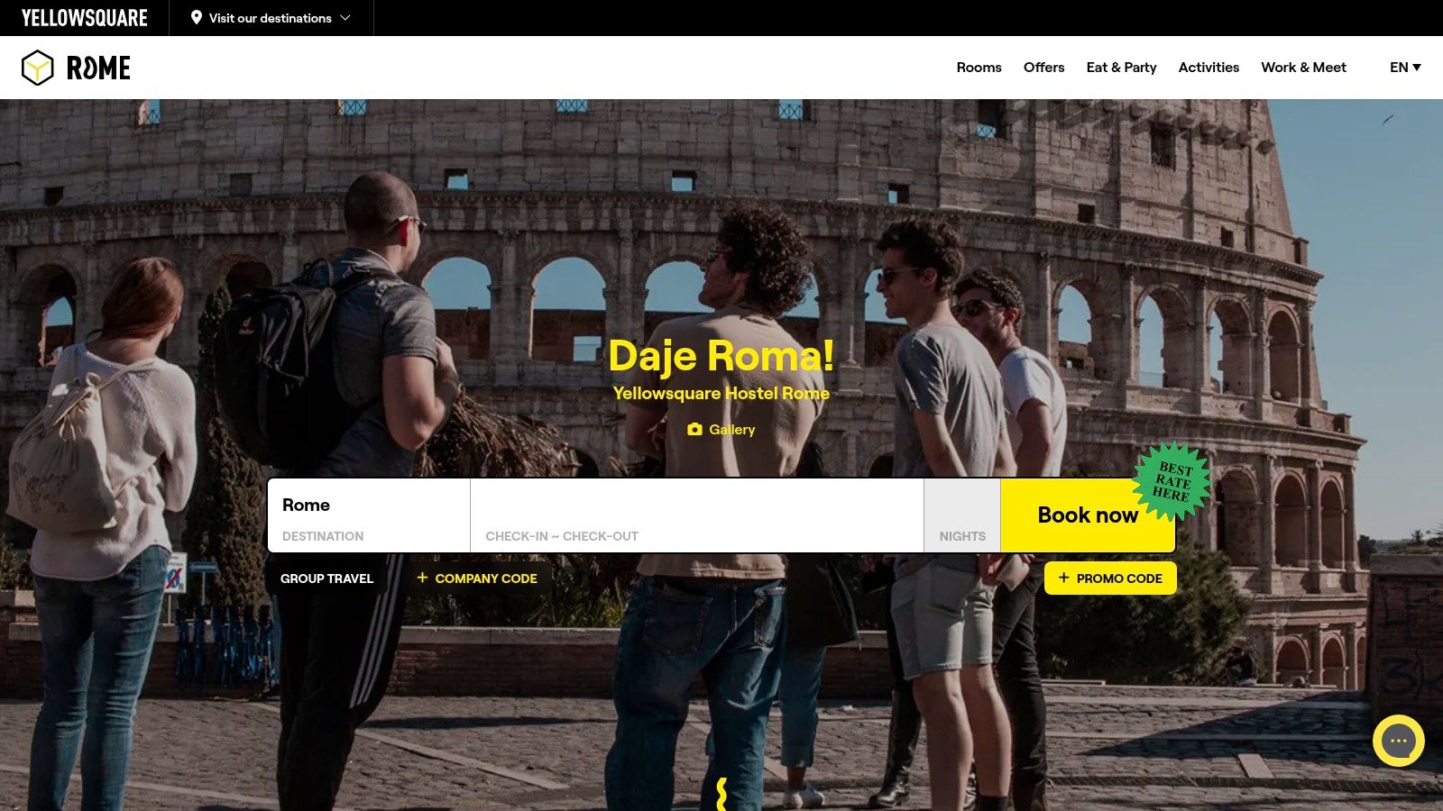 YellowSquare Rome