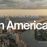 best cities nomads 2026 sotuh america